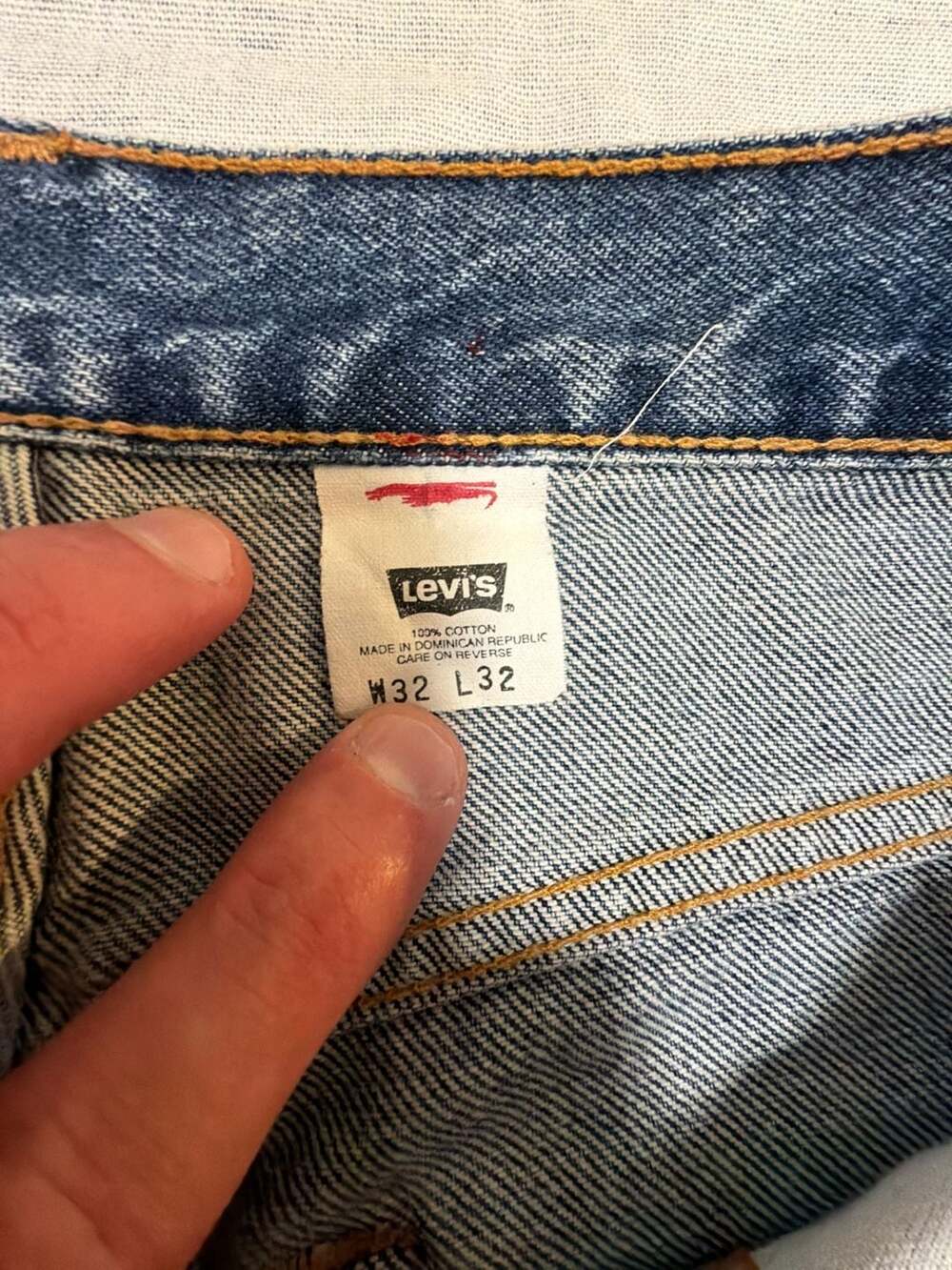 Levi's 560 Loose Fit Jeans Blue Wash Size 32x32
